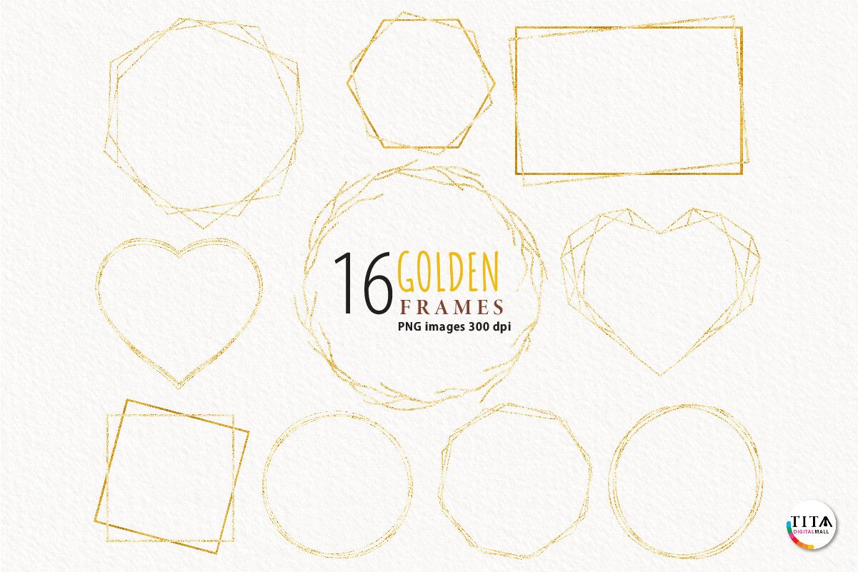 Gold Frame Clipart
